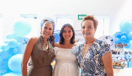  Ernestina Díaz de León, María José Trigo e Isabel Muñoz.