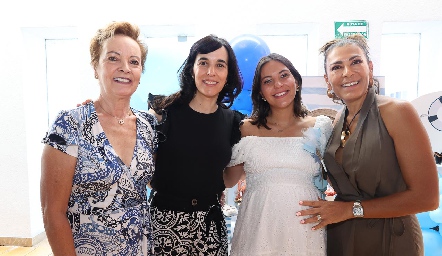  Isabel Muñoz, Raquel Trigo, María José Trigo y Ernestina Díaz de León.