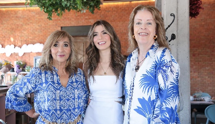 Cristina Córdova, Guita Córdova, Sofía Muñiz y Bety Ortuño.