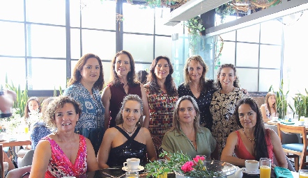  Liliana Meade, Vero, Marcela Batres, Claudia Barba, Gaby Cubillas, Brenda Álvarez, Diana de la Serna, Irene Loyo y Roxana Gutiérrez.