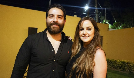 Joel Castañeda y Aida Vizcaya .