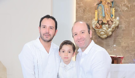  Ricardo Berrones, Santiago Montejano, Genaro Montejano y Daniel Berrones.