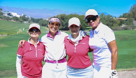  Teresa Martínez, Carla Ruiz, Lucía y Gaby.