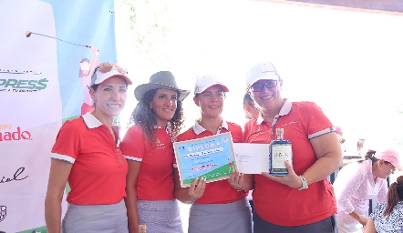  Roxana Fernández, Vivian Alatorre, Silvia Garza y Guillermina.