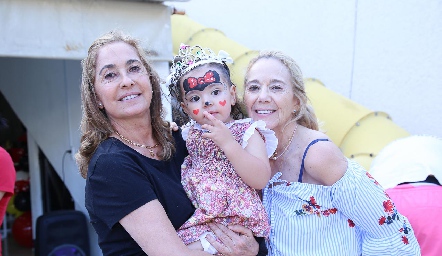  Paty Gaviño, Cayetana Azcárate y Tayde Gaviño.