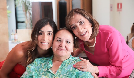  Fernanda Torres, Blanca Salinas y Tere Mier.