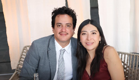  Javier Piñero y Rebeca Ortiz.