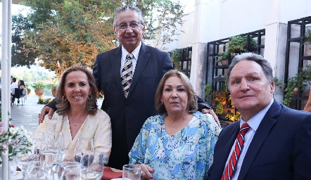  Olga de la Torre, Fabian Espinosa, Rocío Fernández y Miguel García.