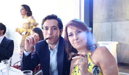  Sebastián Martínez y Claudia Garza.
