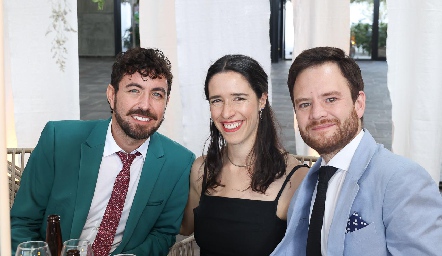  Andrés Aguilar, Nuria Benítez y Luis Gil.