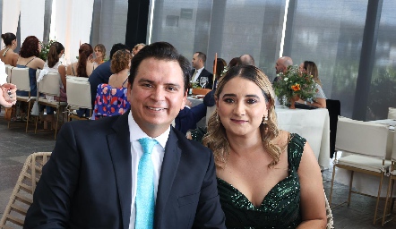  Mauricio Arregui y Krizia Jassel.