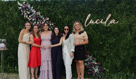  Miriam García, Mónica Garza, Sofía Villaseñor, Miriam Ortiz, Natalia Leal y Daniela Jonguitud.