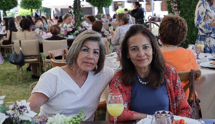  Patricia de la Colina y Amparo Rosillo.