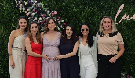  Miriam García, Mónica Garza, Sofía Villaseñor, Miriam Ortiz, Natalia Leal y Daniela Jonguitud.