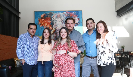  Luis Lárraga, María Canales, Ceci Guevara, Jacinto Lárraga, Ricardo Lárraga y Mónica de Alba.