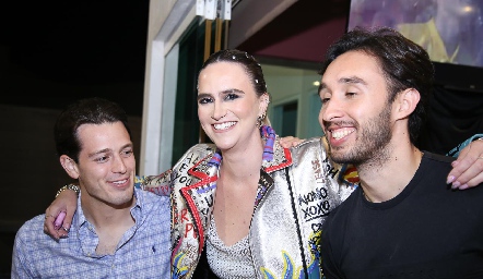  Sergio Bedolla, Eugenia Valle y José Ascanio.