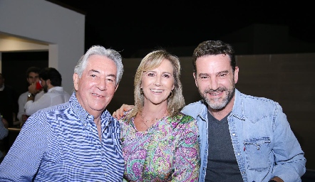  Gabriel Sanders, Maru Bárcena y Luis Pablo Bárcena.