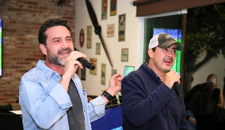  Luis Paulo Bárcena y Rafel Mendizábal.