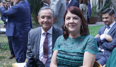  Alfonso Pelayo y Chela Elías.
