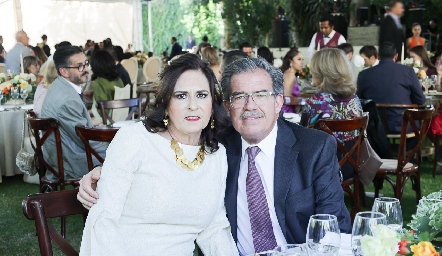  Raquel Báez de Ortega y Carlos Ortega.