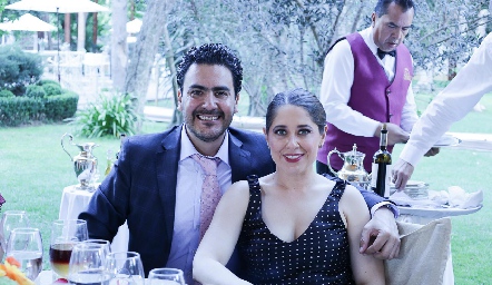  Juan Pablo Rivera y Marcela Torres.