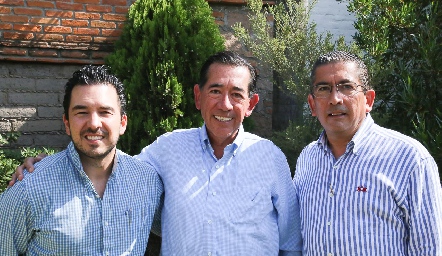 Federico Mendizábal, Félix Bocard y Gerardo Bocard.