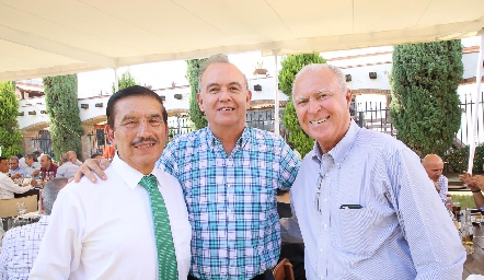  Enrique Villafuerte, Gerardo Zermeño y Bernardo Reynoso.