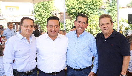  Eduardo Kasis, Guadalupe Torres, Félix Bocard y José María Padilla.