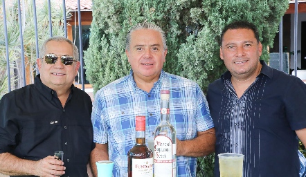  Álvaro Gómez, Luis Revuelta y Eduardo Camacho.