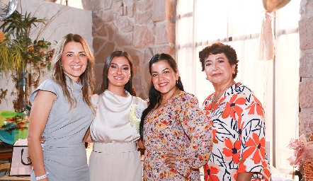  Pili Orta, Andrea Michelle Navarro, Alejandra Orta y María de Jesús Orta Valtierra.
