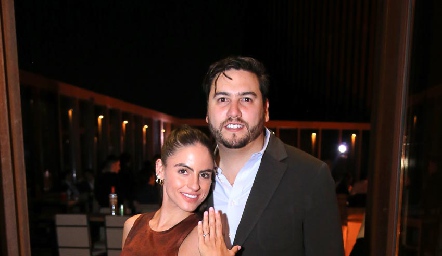  Ana Sofía Hernández y Héctor Parra.