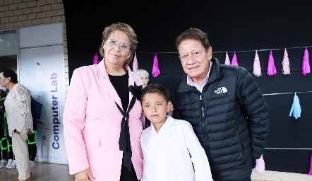  Elsa Aguirre, Francisco Ramírez y Franco Martínez.