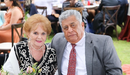  Marcela de la Garza y Jorge Rincón.