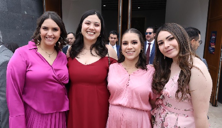  Mimí Siller, Magda Picazo, Ximena Gómez y Cynthia Salcedo.
