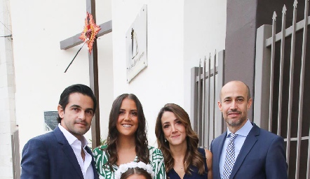  Ernesto Zárate, Cristina Rivero, Camila Gutiérrez, Marcela Rivero y Alejandro Gutierrez.