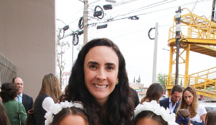  Regina Ibáñez, Camila e Inés Gutiérrez.
