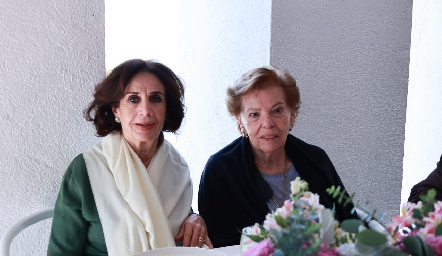  Norma Allende y Guadalupe López Del Valle.