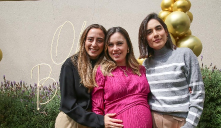  Sofía Prieto, Fernanda Pérez y Mariana Rodríguez.