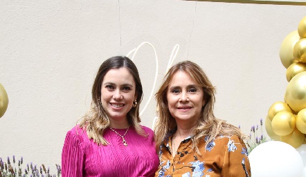   Fernanda Pérez y Elvia Cerda .