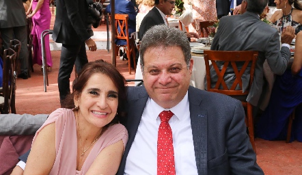  Isabel Suárez y Sergio Nogueira.