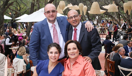  Manuel, Rocío, Sandra y Alejandro.