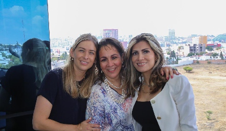  Gabriela Alvarado, Lila González y Vero Martínez.