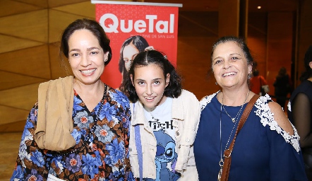  Ana Luisa Acosta, Fabiola Madrid y Fabiola González.