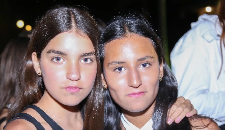  Pau González y Jimena Montante.