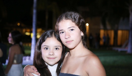  Isabela Navarro y Fátima Manzur.