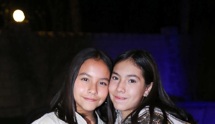  María Rodríguez y Camila Bustamante.