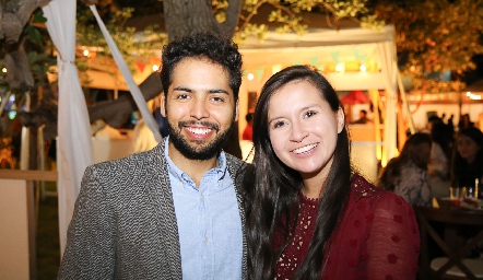  Jorge Méndez y Valeria Hurtado.