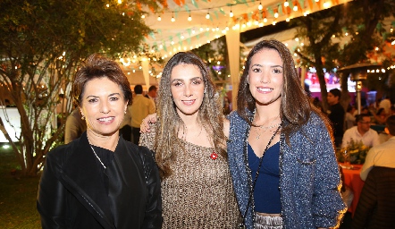  Cecilia Bremer, Angy Padrón y Mari Ceci Herrera.