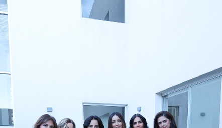  Adriana Rueda, Anna Astrid Navarro, Anilú Enríquez, Liliana Soto, Claudia Artolózaga, Lucía Berrones y Erika Ramírez.