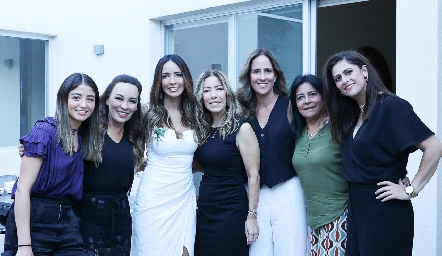  Sofía Rojas, Erika Ramírez, Liliana Soto, Anna Astrid Navarro, Adriana Pedroza, Maru Silos y Lucía Berrones.